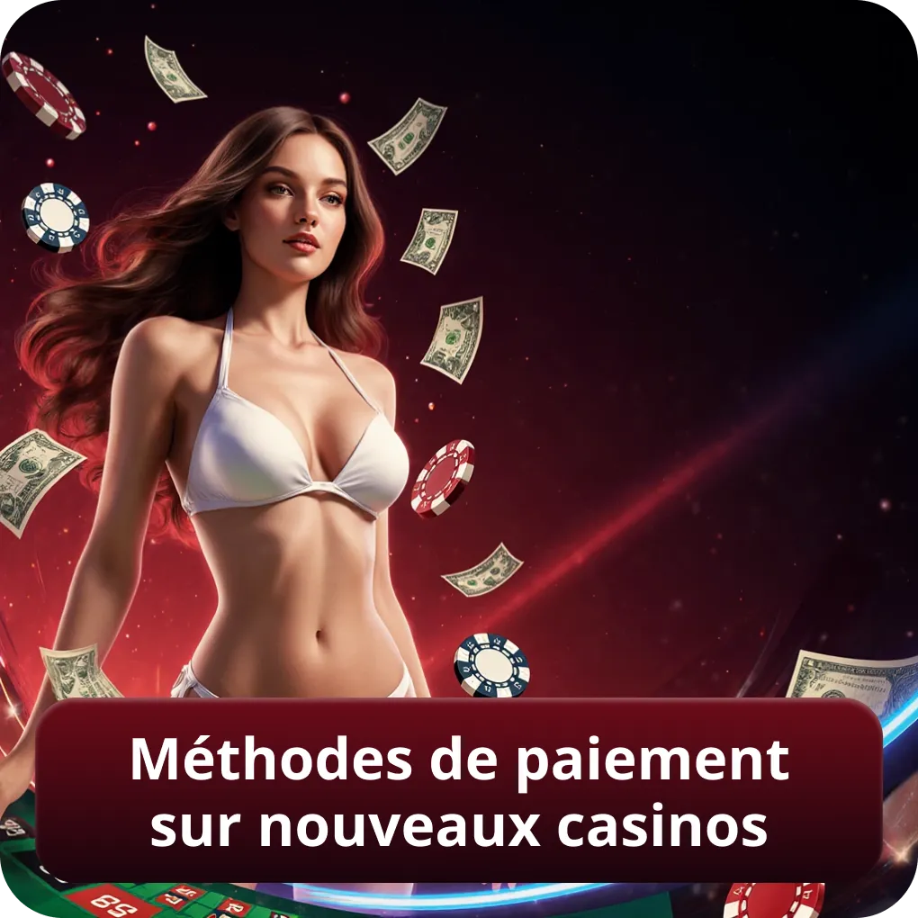 Méthodes de paiement disponibles sur nouveaux casinos