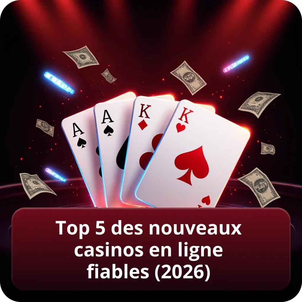 Top 5 meilleurs nouveaux casinos en ligne fiables (2026)